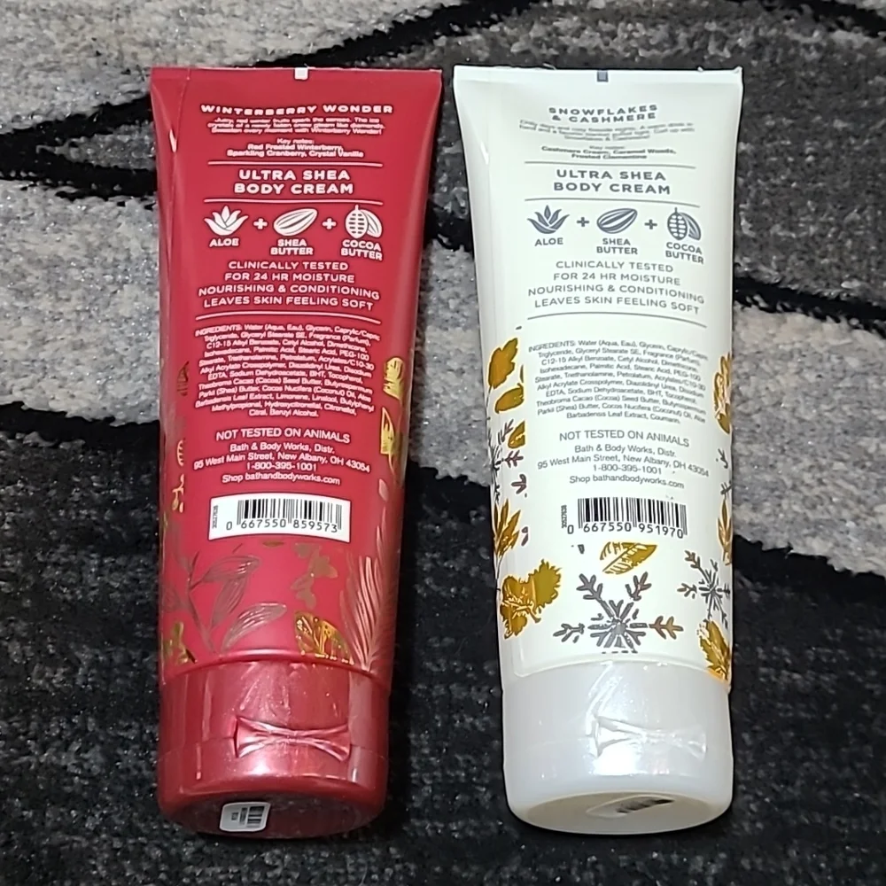 Bath & Body Works Snowflakes & Cashmere Winterberry Wonder Bundle